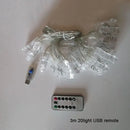 GobekUsa LED Garland Photo Clip String Lights for Party Wedding Decor