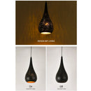 GobekUsa Iron Hollow Droplight for Dining Room, Bar, Kitchen, and Clothing Store