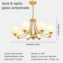 GobekUsa Crystal Chandelier Ceiling Lights for Modern Living Spaces