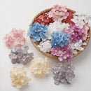 GobekUsa Hydrangea Flowers: 30Pcs 8cm Fake Flowers for Home Decor, Wedding, DIY Wreaths