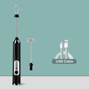 GobekUsa Electric Milk Frother Mixer 3-Speeds Whisk Blender Foamer Egg Beater