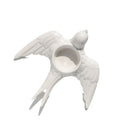 GobekUsa Golden Bird Ceramic Candle Holder Tray Wedding Decoration