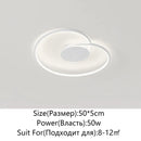 GobekUsa Love Shaped Ceiling Light for Bedroom, Living Room, Study, Restaurant
