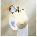 GobekUsa Bathroom Hardware Set: Toilet Paper, Roll Holder, Brush Holder, Coat Hook