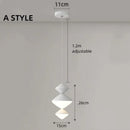 GobekUsa LED Pendant Lights Modern Minimalist Bedroom Living Room Indoor Lighting