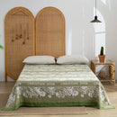 GobekUsa Cotton Throw Blanket - Retro Chinese Style Quilt & Sofa Cover