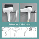 GobekUsa Hair Care Organizer: Wall-Mounted Storage Shelf for Hair Dryer & Straightener