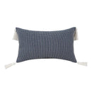 GobekUsa Boho Jacquard Flower Throw Pillow Case with Tassels - Home Sofa Decor
