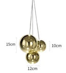 GobekUsa Glass Ball LED Pendant Chandelier for Modern Spaces
