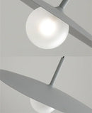 GobekUsa Flying Saucer Iron Chandelier for Bar Living Room Restaurant Café