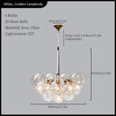GobekUsa Glass Balls Ceiling Pendant Lights Minimalist Living Room Chandelier Shop Bar Decor