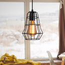 GobekUsa Industrial Loft Pendant LED Ceiling Light for Home Living Room Kitchen Decor