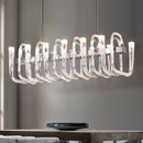 GobekUsa Glass Tube Dining Chandelier Modern Lamps