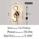 GobekUsa LED Modern Wall Lamp for Bedroom, Living Room, Corridor, Hotel Lighting