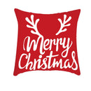 GobekUsa Christmas Cushion Cover 45x45cm Xmas Pillowcase for Sofa - Happy New Year 2023