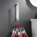 GobekUsa Black Steel Towel Hanger - Square Bathroom Towel Rack