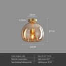 GobekUsa LED Glass Ceiling Chandeliers for Home Indoor Lighting