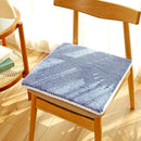 GobekUsa Cozy Lamb's Wool Chair Cushion for Autumn Winter Comfort