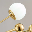 GobekUsa Gold LED Glass Pendant Light for Modern Indoor Lighting