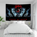 GobekUsa Death Metal Tapestry Home Decor Poster Living Room Banner Flag