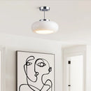 GobekUsa Glass Copper LED Ceiling Light Fixture for Home Decor Porch Hallway Room