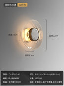 GobekUsa Cracked Glass LED Wall Lamp Modern Minimalist Design for Home Decor