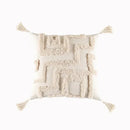 GobekUsa Geometric Tufted Tassel Cushion Cover 30x50cm/45x45cm