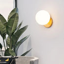 GobekUsa Glass Ball LED Wall Lamp for Bedroom Living Room Indoor Lighting