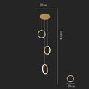 GobekUsa LED Pendant Lights: Modern Simplicity for Living Room, Dining Area, Staircase Chandelier