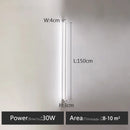 GobekUsa Bedroom Wall Lamp: Nordic Strip Light, Minimalist Design, Black Background, Decorative Luminaires