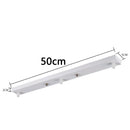 GobekUsa Ceiling-Mounted Base Canopy Plate Chandelier Pendant Light 3 Heads Lighting
