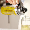 GobekUsa Durable Automatic Oil Bottle for Soy Sauce Vinegar Seasoning Storage