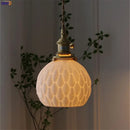 GobekUsa Ceramic LED Pendant Lights | Copper Modern Hanglamp for Home Indoor Lighting