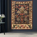 GobekUsa Abstract Flowers Leaves Tapestry Wall Hanging Bohemian Hippie Aesthetic Art