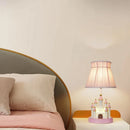 GobekUsa Castle Kids Chandelier LED Light for Bedroom Decor