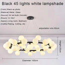GobekUsa Gold LED Chandelier, Modern Pendant Light for Living Room, Kitchen, Bedroom, Dining Room