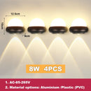 GobekUsa Acrylic LED Wall Light for Home Decoration Luxury Mood Light