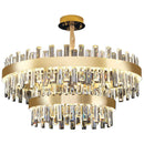 GobekUsa Crystal Chandelier for Living Room Bedroom Dining - Energy-saving Light Luxury Lamps
