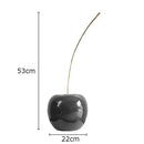 GobekUsa Cherry Fruit Sculpture Resin Desk Ornament Modern Home Decoration