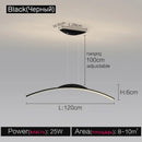 GobekUsa Black Line Chandelier: Elegant Salon Design, Luxury Lighting for Home and Restaurant