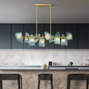 "GobekUsa Glass Chandelier for Modern Dining Room Decor 2024"