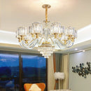 GobekUsa Crystal Chandelier: Luxury Nordic Home Lamps for Living Room, Bedroom, Dining & Study