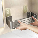 GobekUsa Corner Shelf Organizer - Bathroom & Kitchen Storage Solution