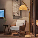 GobekUsa Bamboo Design LED Floor Lamp Nordic Minimalism Living Room Light