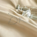 GobekUsa Hot Diamond Lace Egyptian Cotton Bedding Set: Sheet, Pillowcase, Duvet Cover, Full-Queen-King Size