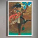 GobekUsa Beksinski Prints: Surreal Gothic Art Poster, Psychedelic Characters, Polish Surrealism