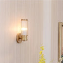 GobekUsa Crystal LED Gold Wall Sconce Modern Bedroom Decor Sconce Fixture