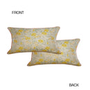 GobekUsa Contessa Camellia Throw Pillow Cover: French Retro 3D Floral Jacquard Cushion Case