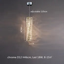 GobekUsa Crystal LED Pendant Lights | Dimmable Ring Hanging Lamp | Modern Luxury Decor Fixtures