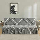 GobekUsa Elastic Armless Futon Sofa Cover Slipcovers
